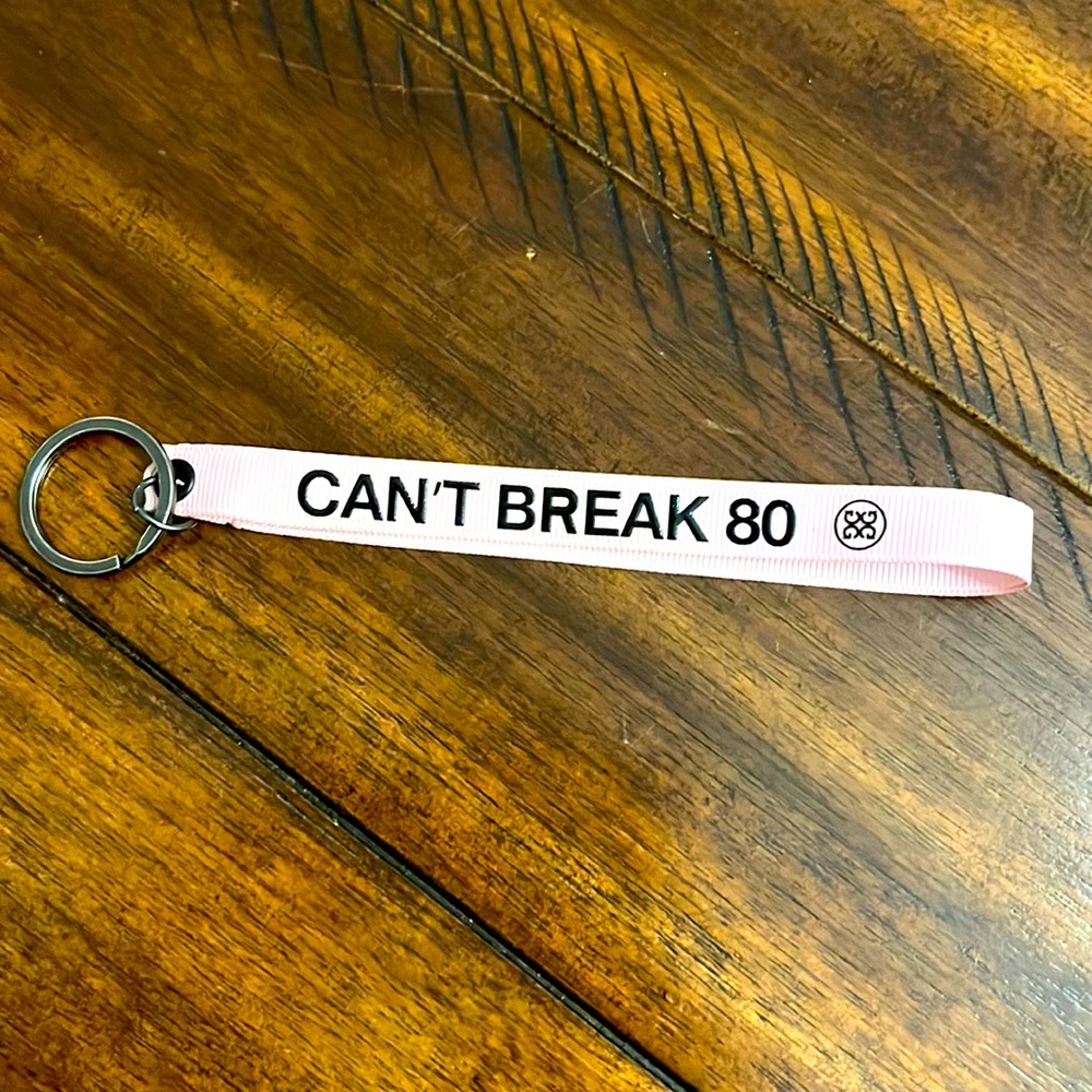 G/Fore Can’t Break 80 Golf Keychain